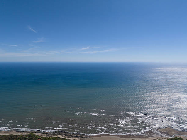 Mediterranean sea, shutter speed shot of water