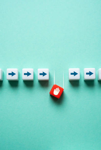 istock Remove stops and obstacles. Bypass denials and restrictions. Remove vetoes. Simplify procedures and bureaucracy. Ensure progress of the process. Remove the delay. 2204374892