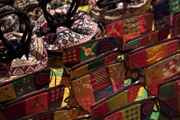 night market product selling in Luang Prabang, Laos
