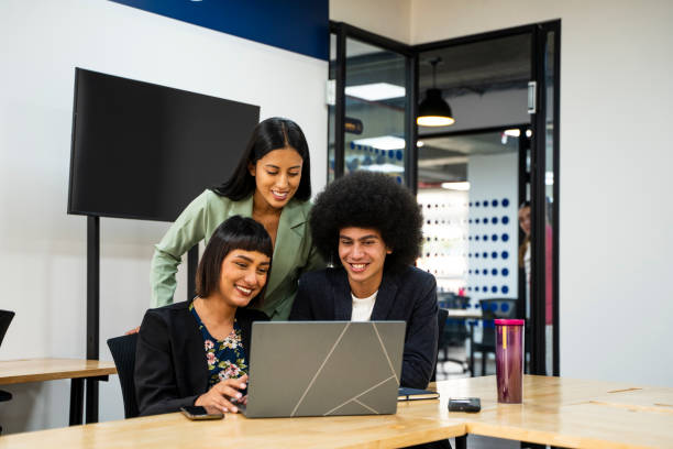 istock Coworkers debating, discussing and sharing ideas in the boardroom 2204385736