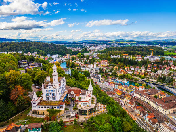 istock Lucerne, Switzerland Aerial Cityscape 2204388214