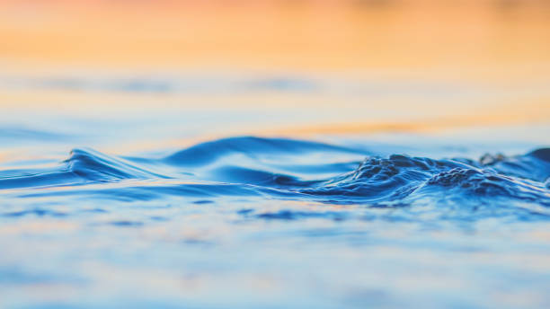 eau. dégradé de couleurs - eau vive photos et images de collection