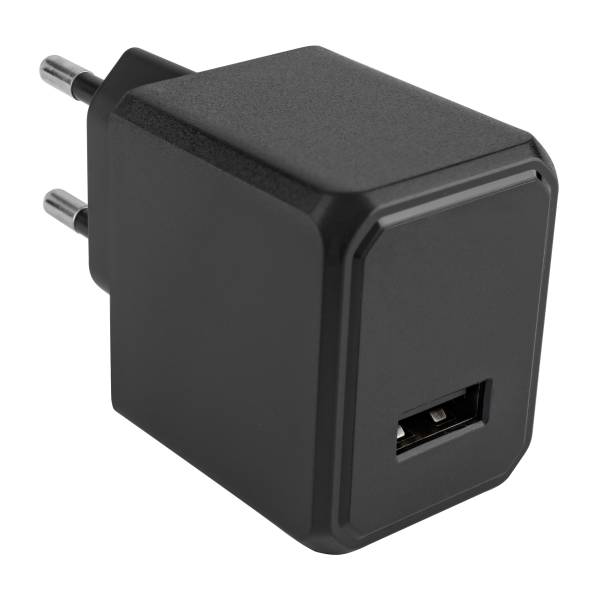 istock Black colored power adapter for safe charging of smartphones. 2204398465