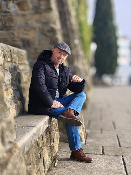 istock Portrait of a middle aged man outdoor 2204400575