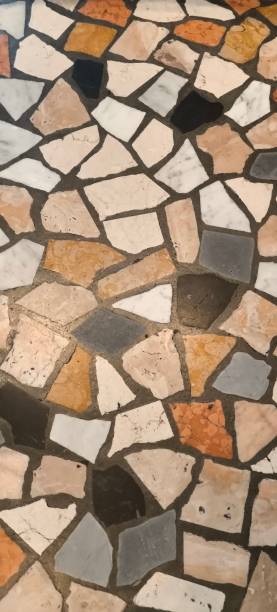 istock Abstract mosaic made of natural stone 2204430667