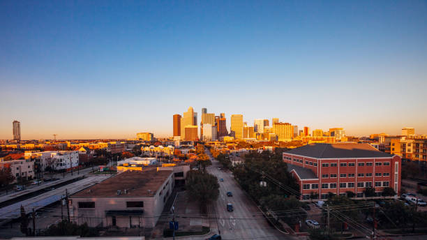 istock Houston at sunset, Texas 2204432260