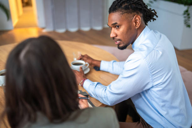istock Diverse Professional Meeting at Modern Office 2204449667