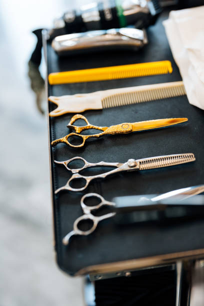 istock Vertical of hairdressing tools. 2204461607