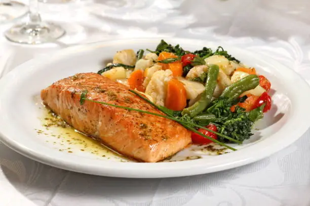 Salmon a la Plancha