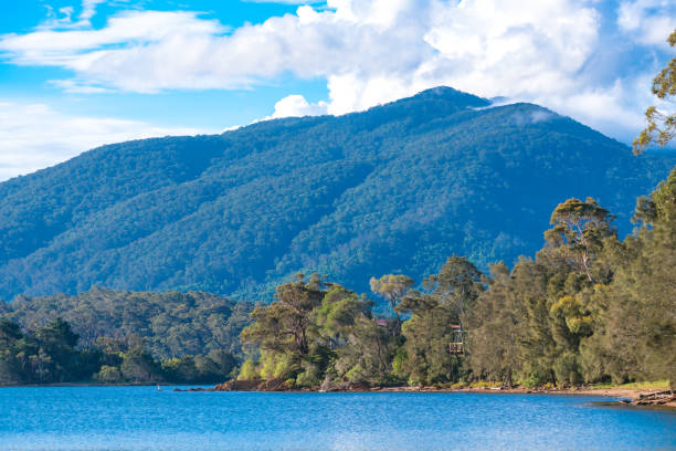 istock Twilight at Wallaga Lake and Gulaga Mountain 2204468588