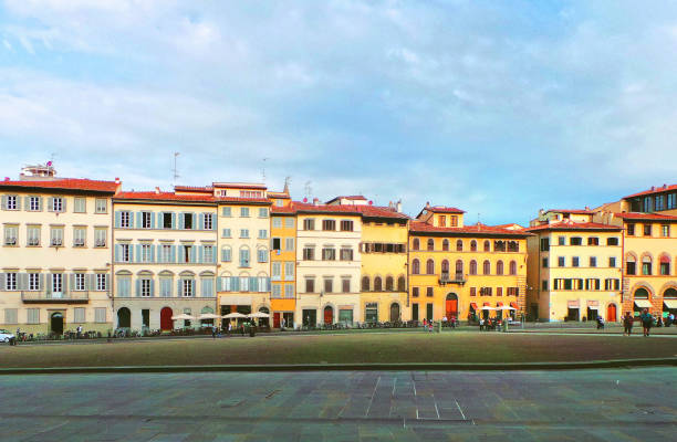 istock Florence: Historic Architecture at Piazza Pitti - Tuscany, Italy 2204476608
