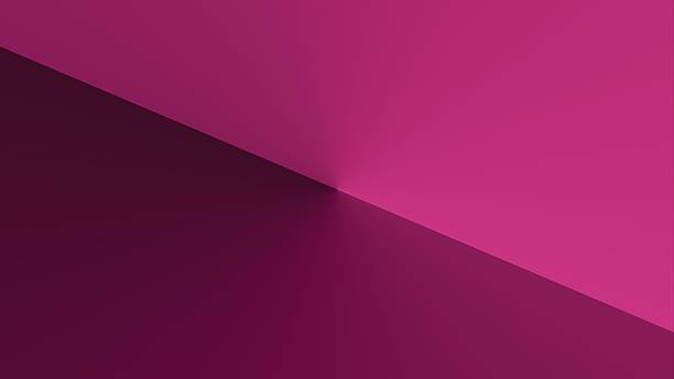 istock Minimalist two-tone background in dark and light pink with a diagonal sharp division 2204480495