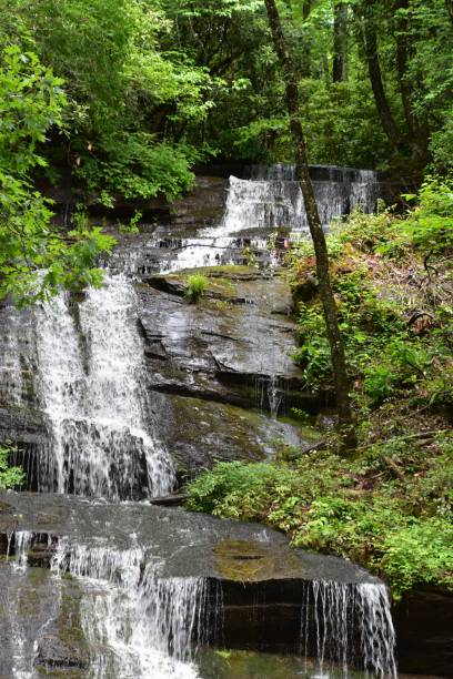 istock Serene waterfall in Great Smoky Mountains 2204507538