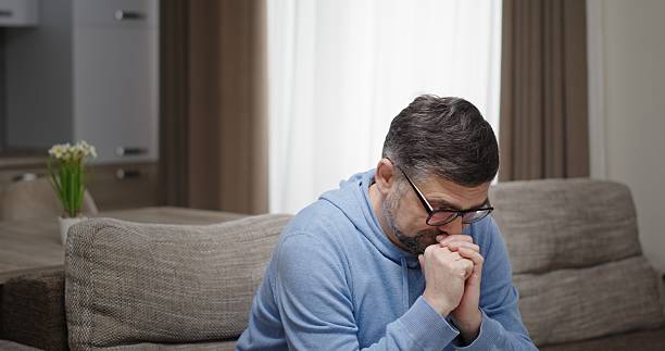istock A Reflective Man Dressed in Comfortable Casual Attire Deeply Contemplating His Life Path 2204529836