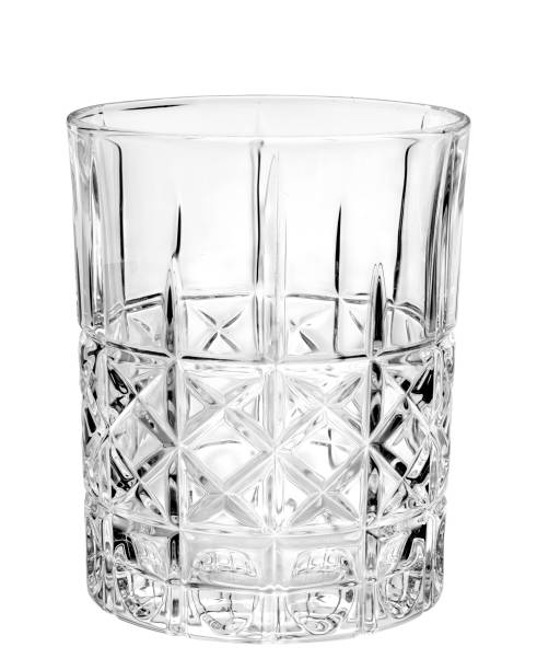 istock A clear glass is isolated on a white background 2204535813