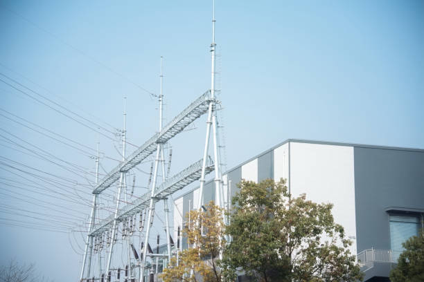 building of power station
