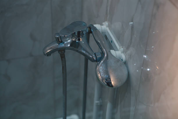 istock faucet with water tap in bathroom 2204536740