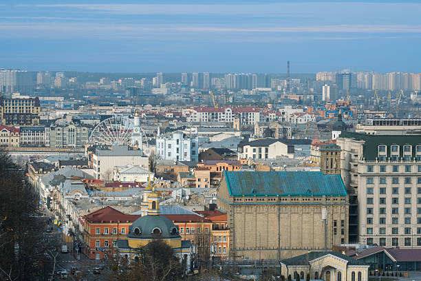 istock A breathtaking panoramic view showcasing the citys skyline featuring both modern and historical architecture 2204538239