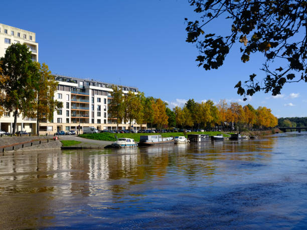 istock The river Mayenne at Laval in France 2204538241