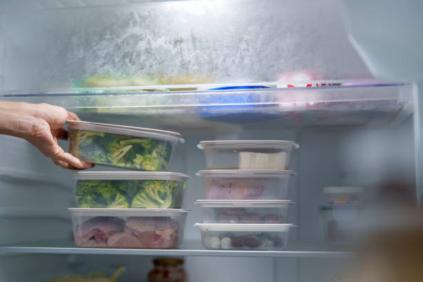 istock Organized Refrigerator with Sustainable Food Storage 2204540520