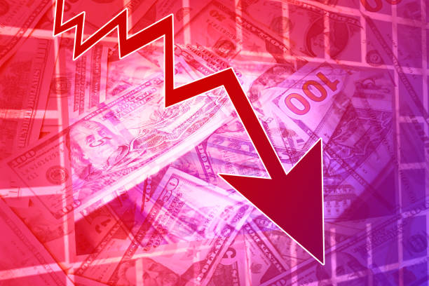 istock Stock Market Crash Graph 2204543168