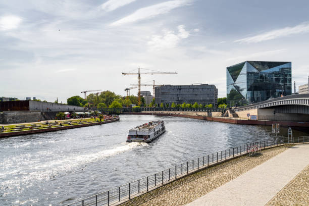 istock Modern Architecture and Scenic River View in Berlin, Germany 2204549525