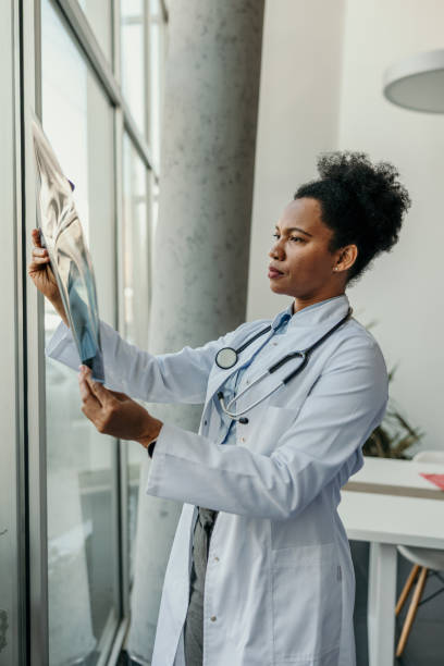 istock Focused female doctor 2204550226