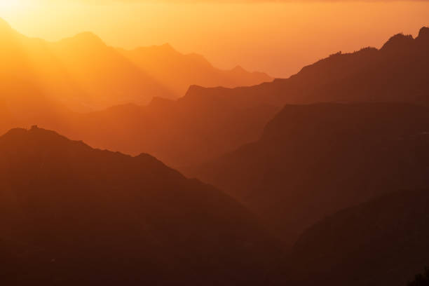 istock Sunset in the mountains of Gran Canaria 2204551623
