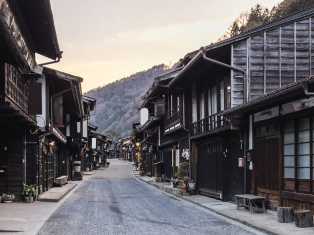 istock Narakawa Village Historic Street 2204554218
