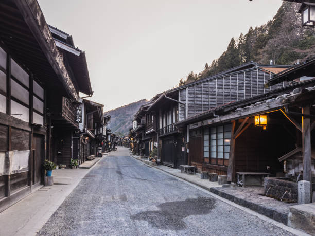 istock Narakawa Village Historic Street 2204554225