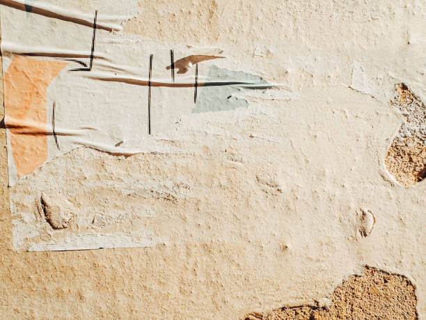 Grunge Revival: Evocative Textural Harmony in Old Poster-Inspired Backgrounds