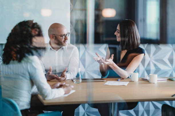 istock Entrepreneur working together in a modern office space 2204561369