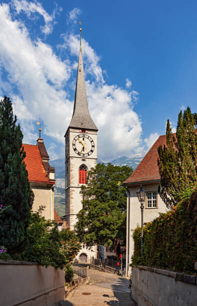 Old town Chur, Switzerland.