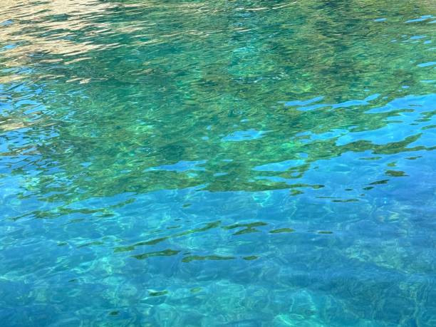 istock Aqua turquoise blue water background. 2204572414