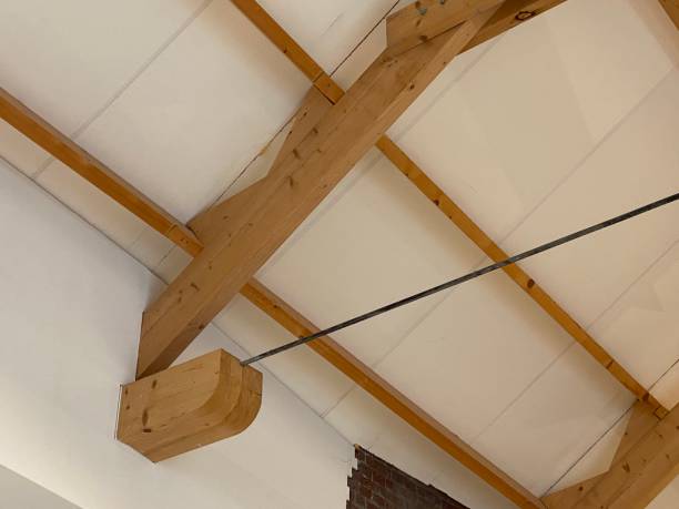 istock Historical Truss Frame in steel. 2204572851