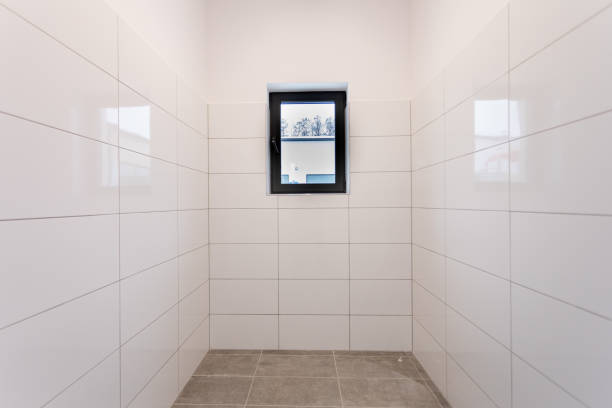 Interior of the new Large bathroom.