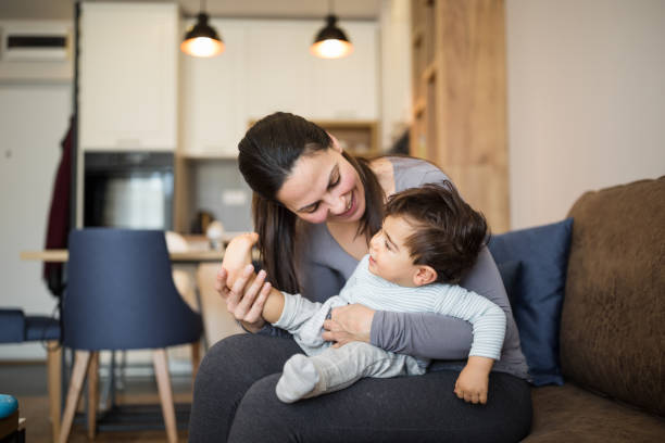 istock Mother and Child Enjoying Quality Time at Home 2204584033