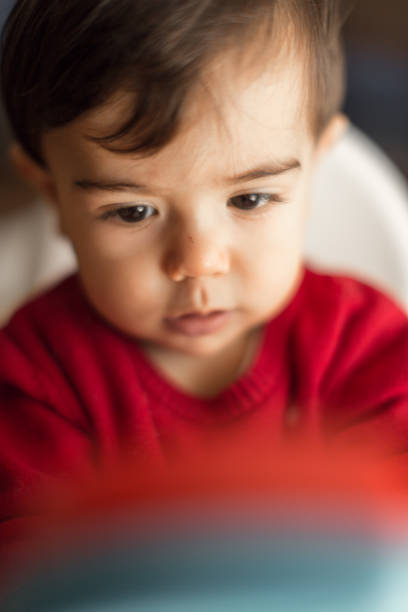 istock Curious Toddler's Serious Gaze 2204584064