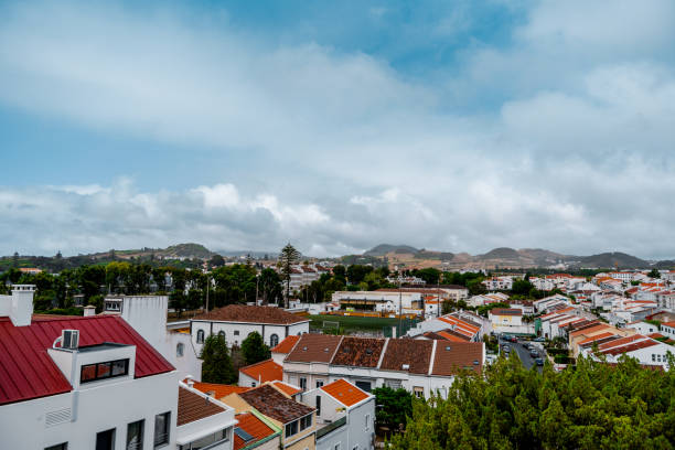 istock Ponta Delgada Cityscape 2204588834