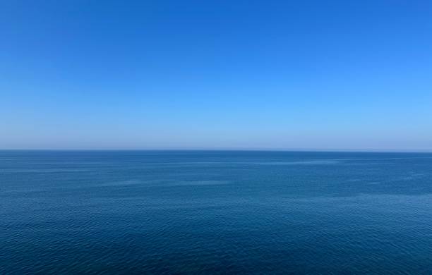 istock Endless sea and blue sky to the distant horizon. 2204592245