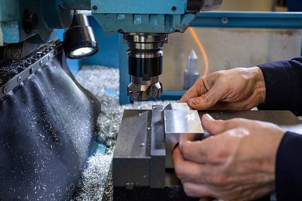 istock milling cutter for metal, machine for processing metal products 2204597700