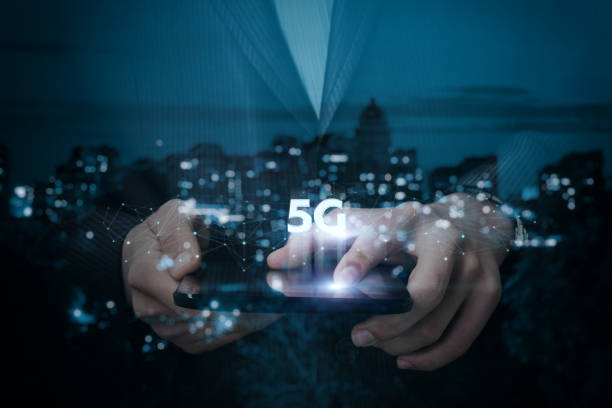 The future of communications 5G technology. Global connectivity and the transition to a digital future.