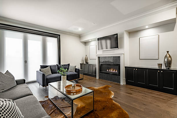 istock Luxurious and elegant living room interior 2204605124