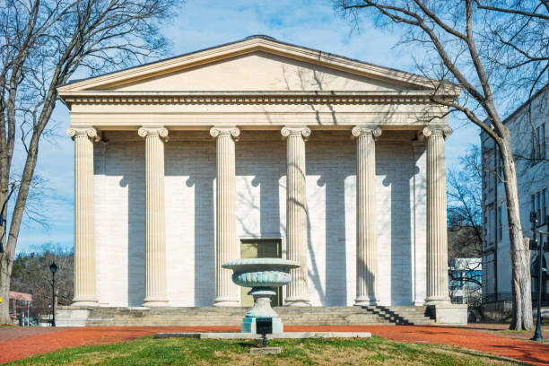 Old State Capitol in downtown Frankfort Kentucky USA.