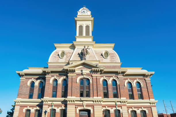 Scott County courthouse in downtown Georgetown Kentucky USA.