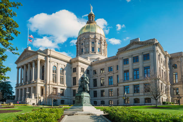istock Atlanta Georgia State Capitol Downtown 2204640604