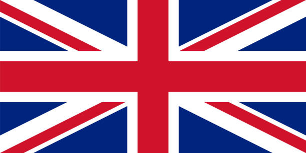 ilustrații de stoc cu drapelul vectorial al regatului unit - england flag