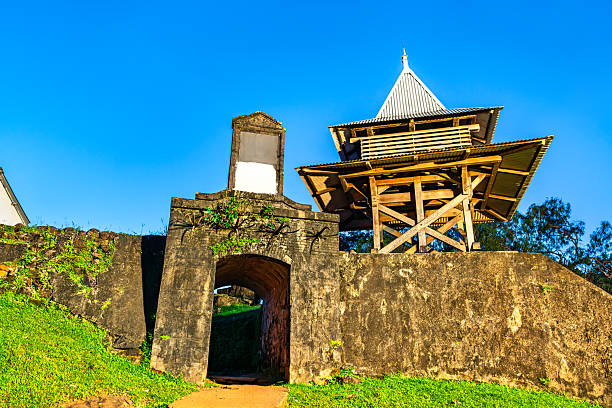 Fort Ceperou, a historic landmark in Cayenne, French Guiana