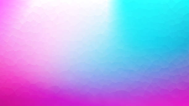 vivid pastel gradient blue and pink Lowpolly background with seamless abstract pattern of polygons and triangles