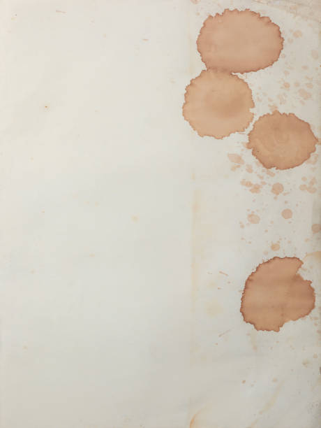 istock blank old paper with brown stains 2204652530